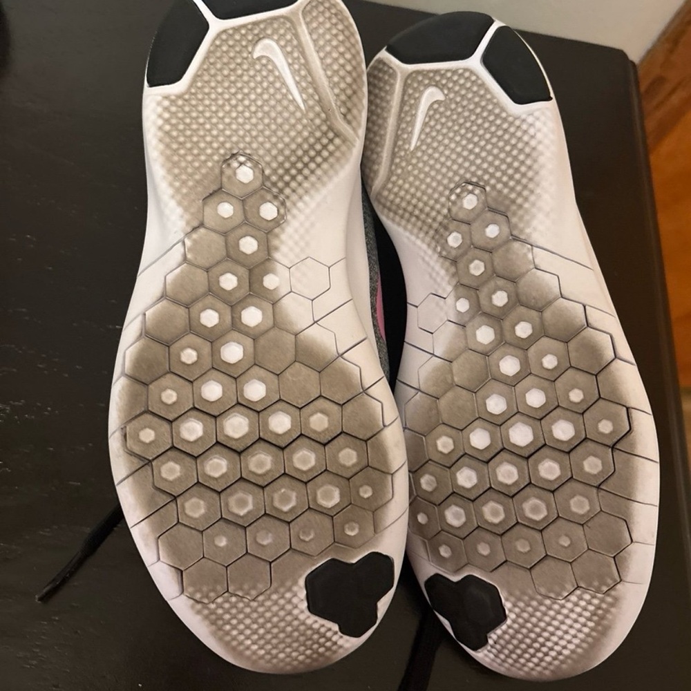 Nike Flex Experience Gray Lace Up Athletic Shoes Womens Size 7.5 - Picture 4 of 4